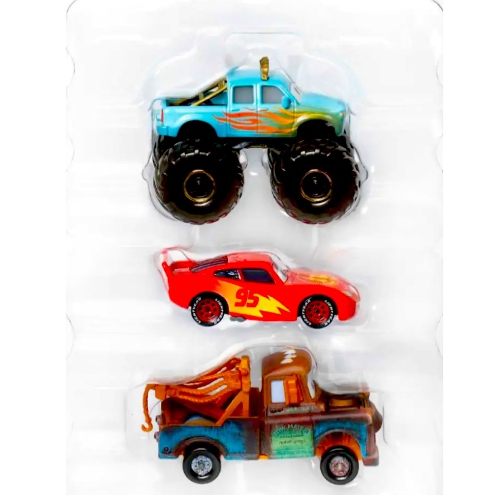 NIB CARS Die Cast 3 pack Toys Mattel Disney Vehicle Toys
